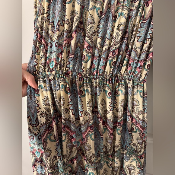 PAANI Tiered Maxi Dress Size Large - Picture 7 of 12